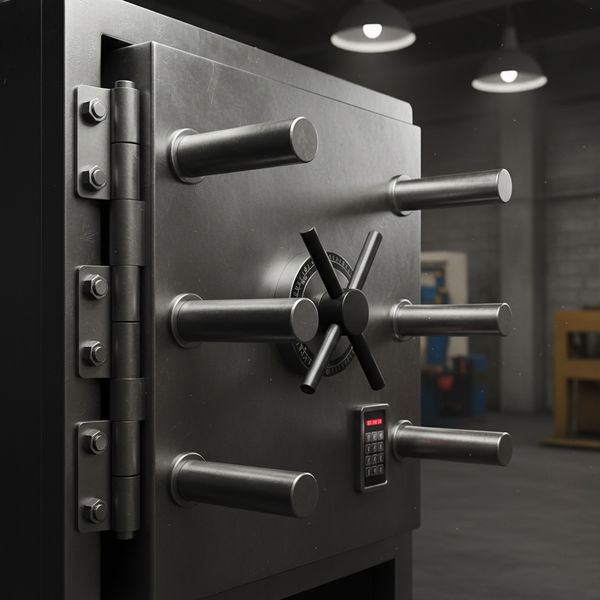 Heavy steel construction