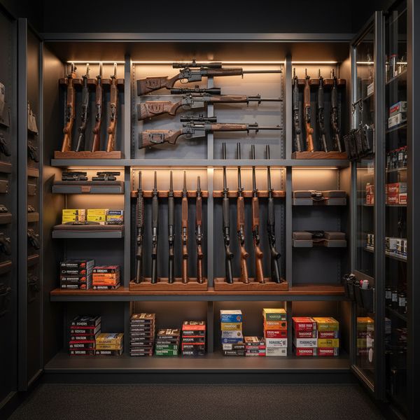 24-gun capacity interior